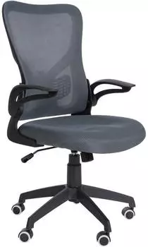 CLP Hudson B&uuml;rostuhl ergonomisch, Armlehnen, Lendenwirbelst&uuml;tze, grau (321842)