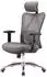 SIHOO J86 Bürostuhl ergonomisch, verstellbare Lordosenstütze, 150kg, grau (86330)