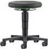 Bimos Drehhocker Integralschaum Sitzhöhe 450-650mm mit Rollen (9463-2000-3280-532)