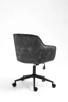 Wolf Möbel Watson Bürostuhl Stoff, Grün (57x91x58cm) – Stoffbezug für angenehme Sitzfläche im Arbeitsalltag