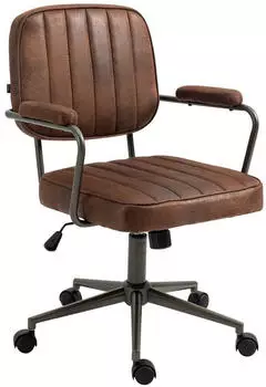 CLP Natrona Ergonomischer B&uuml;rostuhl, H&ouml;henverstellbar, Cognac (NATR-001)
