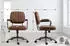 CLP Natrona Ergonomischer Bürostuhl, Höhenverstellbar, Cognac (NATR-001)