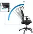 HJH Office Skandis Pro Bürostuhl Netzrücken, Kopfstütze, 4D-Armlehnen (609002)
