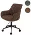MCW MCW-J62 Bürostuhl Textil mit Armlehne, braun (79108)