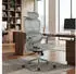 CLP Jenson Bürostuhl ergonomisch, Lordosenstütze, neigbar bis 135°, grau (327631)