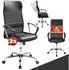 Casaria Bürostuhl 2er-Set Ergonomisch Hohe Rückenlehne Sitzhöhe 46-60cm Wippfunktion (995285)