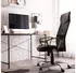 Casaria Bürostuhl 2er-Set Ergonomisch Hohe Rückenlehne Sitzhöhe 46-60cm Wippfunktion (995285)