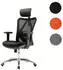 SIHOO Bürostuhl ergonomisch, verstellbare Lordosenstütze, 150kg, schwarz (86317)