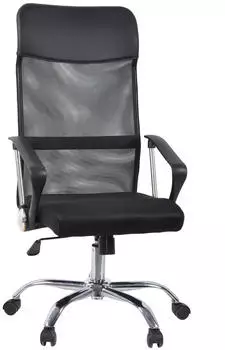 HJH Office Stryka Net Chefsessel Netzstoff Schwarz