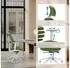 HJH Office ERGO LINE W Bürostuhl Stoff Mystic Forest