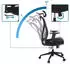 HJH Office RALOO ECO Bürostuhl ergonomisch, Netzstoff, schwarz (882002)