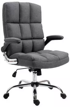MCW MCW-J21 B&uuml;rostuhl Textil, h&ouml;henverstellbar, dunkelgrau (MCW-J21)