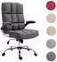 MCW MCW-J21 Bürostuhl Textil, höhenverstellbar, dunkelgrau (MCW-J21)