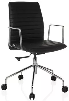 HJH Office VEMONA 30 Chefsessel Kunstleder Braun (601016)