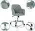HJH Office SOLAO 300 Home-Office-Bürostuhl mit Armlehnen, Stoff (719231)