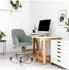 HJH Office SOLAO 300 Home-Office-Bürostuhl mit Armlehnen, Stoff (719231)