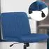 CLP Kingman Bürostuhl Samt, höhenverstellbar, blau (325356)