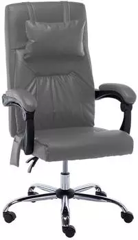 vidaXL Massage-B&uuml;rostuhl anthrazit Kunstleder (20294)