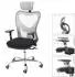 MCW F13 Bürostuhl Sliding-Funktion, Stoff, schwarz/grau (800000502100)