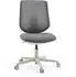 HJH Office Sitflex Lady Bürostuhl Stoff ohne Armlehnen, grau