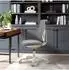 HJH Office Sitflex Lady Bürostuhl Stoff ohne Armlehnen, grau