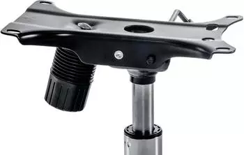 CLP Universeller Bürostuhl-Rahmen, höhenverstellbar mit Schaukelfunktion, chrom (322218) – Bewegliche Sitzposition durch Wippmechanik