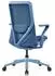 HJH Office Vervio Bürodrehstuhl ergonomisch Stoff/Netzstoff Blau