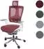 MCW Adelaide Bürostuhl ergonomisch, Netz/Polster, rot