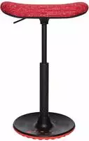 Topstar Sitz- & Stehhocker Sitness H2 - Skateboardsitzform SH401 CV1 rot, 1 St.