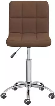 vidaXL Bürostuhl Drehbar Braun Stoff (334316) – vidaXL Bürostuhl Drehbar Braun Stoff (334316) – Bewegungsfreiheit für den Schreibtisch-Alltag
