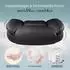 IntimaTe WM Heart Ergonomischer Bürostuhl PU-Leder, höhenverstellbar, klappbare Armlehnen, schwarz