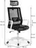 Idimex Auckland Drehstuhl ergonomisch, höhenverstellbar, schwarz