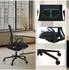 HJH Office Vervio Ergonomischer Bürostuhl Stoff/Netzstoff, höhenverstellbar, Schwarz