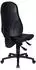 Topstar Support SY Drehstuhl ohne Armlehnen anthrazit, weiche Rollen (8550G22H)