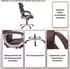 MCW Bürostuhl MCW-A71, Textil Wildleder-Optik, braun (MCW-A71)