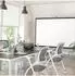 HJH Office Priority II W Klappstuhl Netzstoff/PU Kunstleder mit Armlehnen, grau (719244)