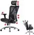 SIHOO Bürostuhl ergonomisch, verstellbare Armlehnen, schwarz, 150kg