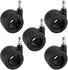 Dörner + Helmer Design Stuhlrollen-Set 5-tlg., PU, Ø 65mm, 240kg (450392)