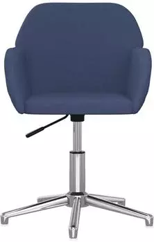 vidaXL Bürostuhl, drehbar, blau, Stoff (344724) – vidaXL Bürostuhl, drehbar, blau, Stoff (344724) – komfortabel durch den Arbeitstag