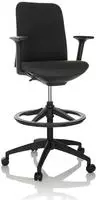Arbeitsstuhl / Counterstuhl Nestora Work Stoff Schwarz Hjh Office