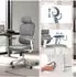HJH Office Ergomy WF 2 Bürostuhl ergonomisch Stoff Grau (991102)