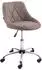 CLP Lazio Arbeitshocker Stoff, taupe, höhenverstellbar (321821)