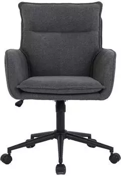 Home Deluxe CORA B&uuml;rostuhl Webstoff, anthrazit, h&ouml;henverstellbar