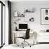 HJH Office VEMONA 30 Chefsessel Kunstleder Schwarz (601015)