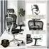 HJH Office Ergohuman Gen2 Bürostuhl Netzrücken Stoff Sitz schwarz (652305)