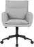 Home Deluxe CORA Bürostuhl Webstoff Grau, höhenverstellbar