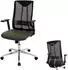 MCW Bürostuhl MCW-J53 ergonomisch Kunstleder olivgrün (MCW-J53)