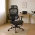 CLP Beresford Bürostuhl Meshbezug ergonomisch mit Fußablage (325750)