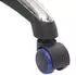 MCW Hartbodenrollen 5er-Set, schwarz/blau, Metall (800000644346)