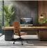 HJH Office ATMOS DESIGNER Bürostuhl Kunstleder, camel